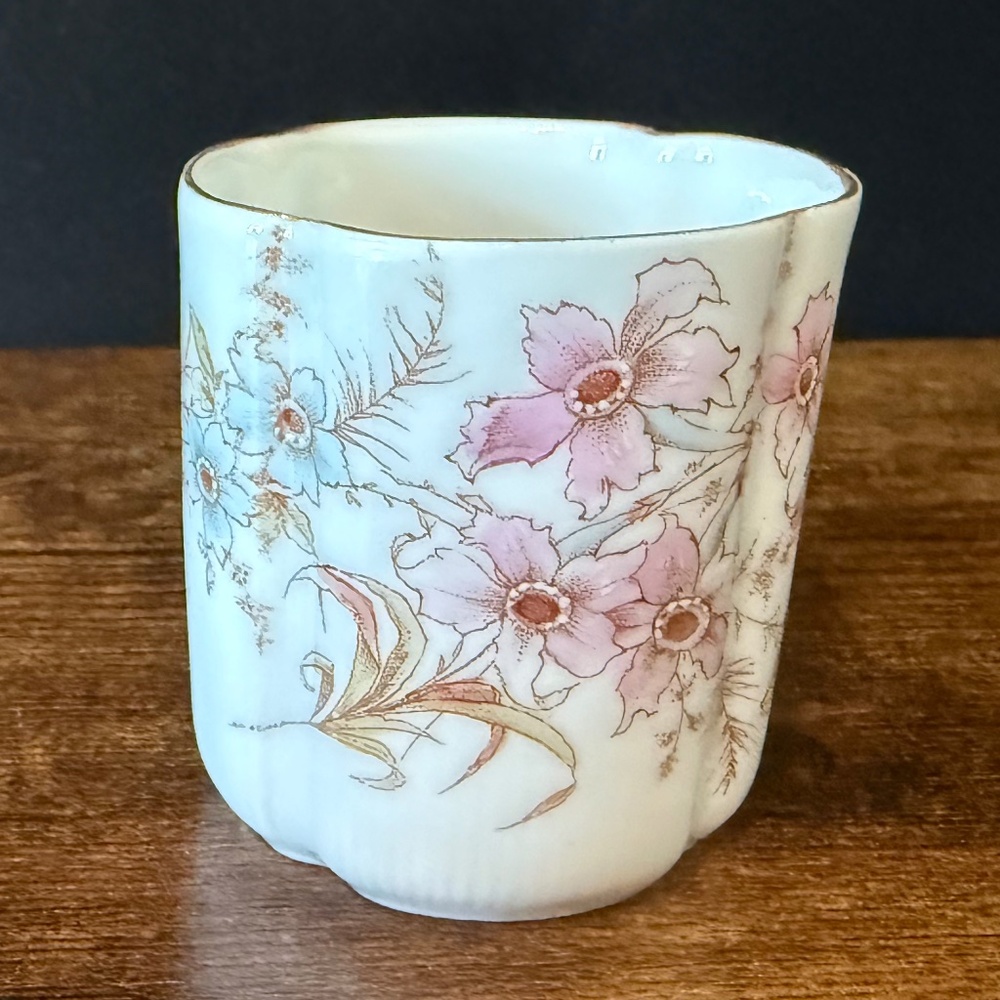 Floral Espresso Cup and Saucer - Picture 12 of 14